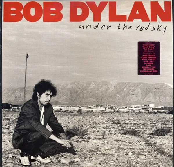 Bob Dylan Under The Red Sky LP vinile 1990 rock