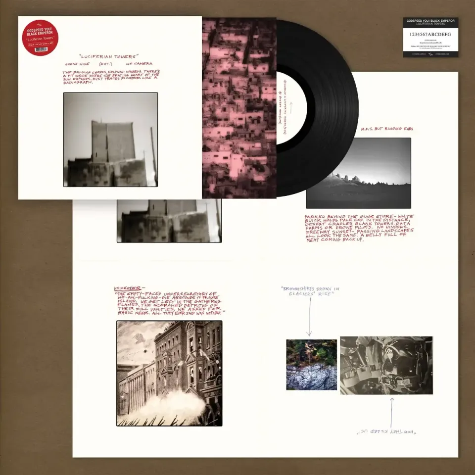 Godspeed You Black Emperor Luciferian Towers vinile LP post-rock