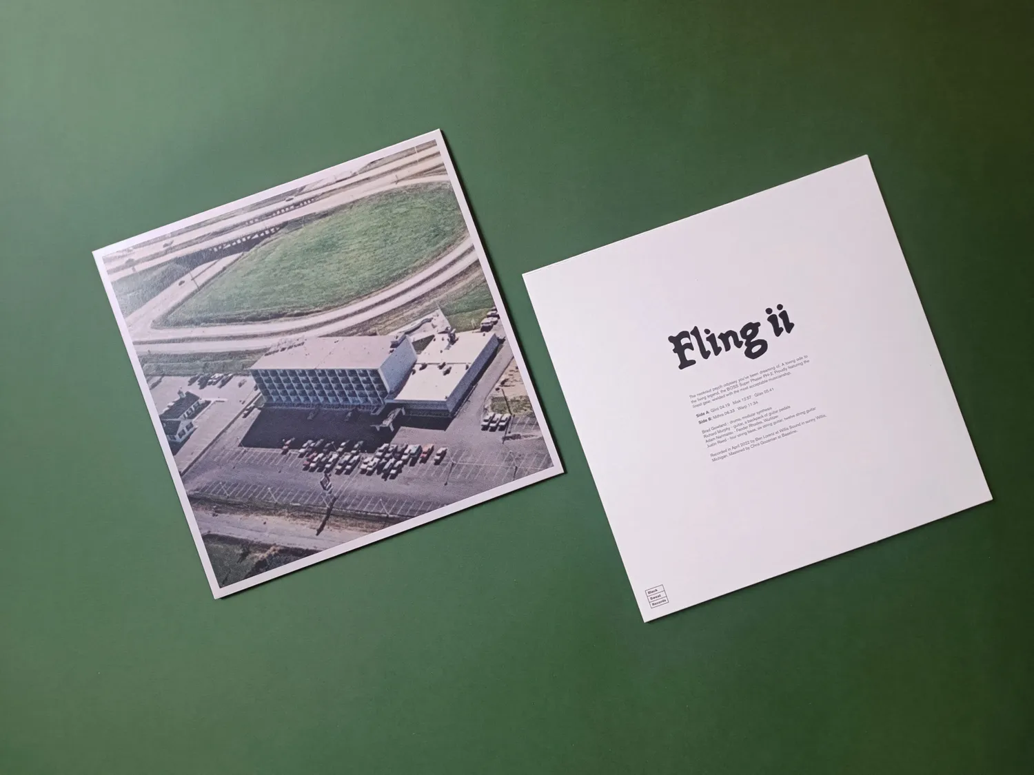 Black Sweat Records Fling ii Fling ii vinile krautrock