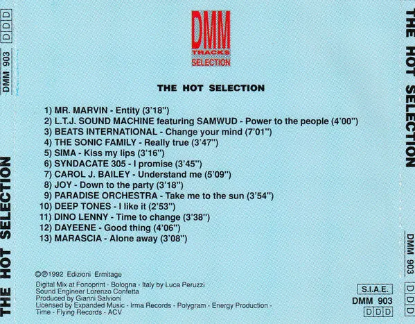 Various The Hot Selection CD house mixata