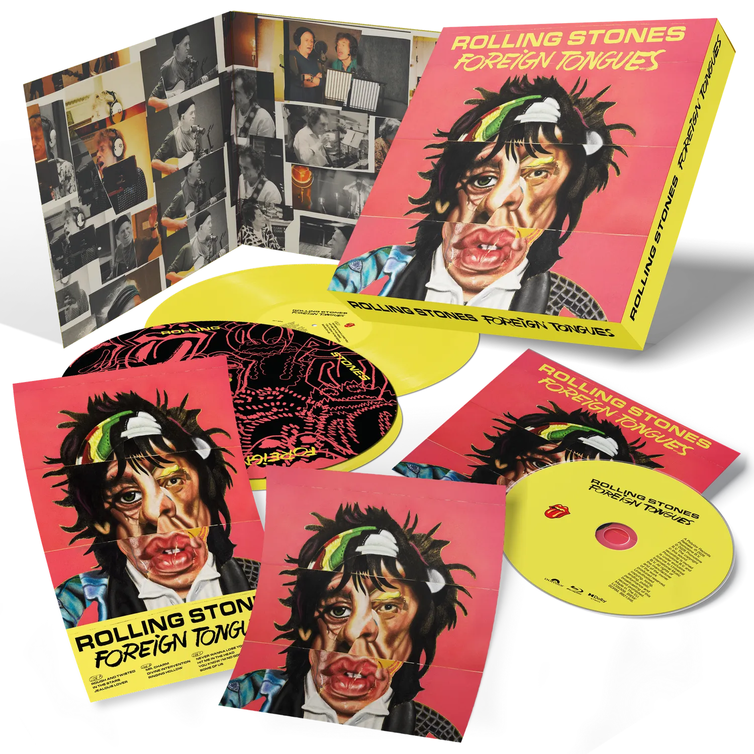 Polydor Records Foreign Tongues boxset vinile giallo 180g edizione limitata