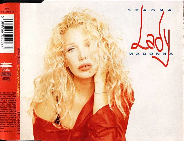 Spagna Lady Madonna CD maxi euro house NM