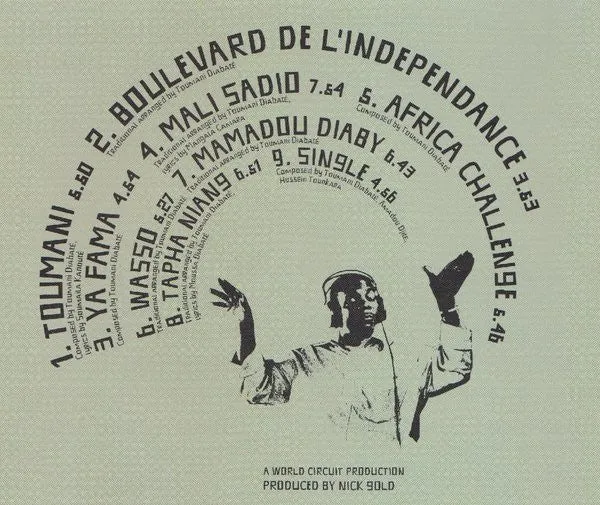 Toumani Diabate Boulevard De L'Independance CD album