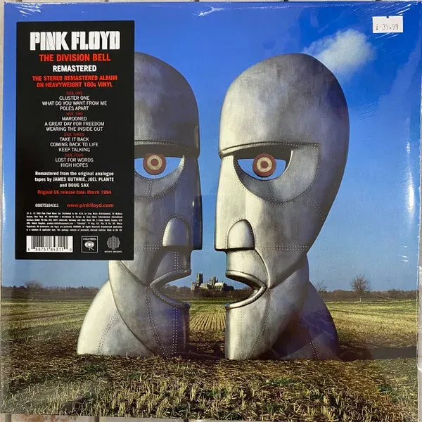 Pink Floyd The Division Bell doppio vinile 180g rimasterizzato