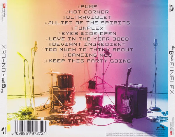 B-52s Funplex CD album 2008 pop rock usato