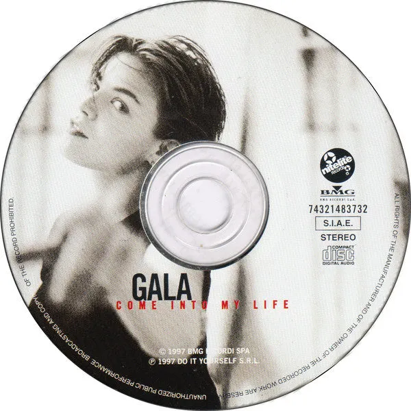 Gala Come Into My Life CD album 1997 euro house