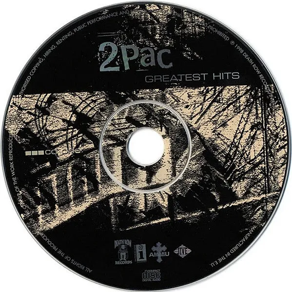 2Pac Greatest Hits doppio CD compilation gangsta