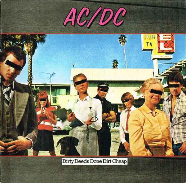 AC/DC Dirty Deeds Done Dirt Cheap cd remaster digipak