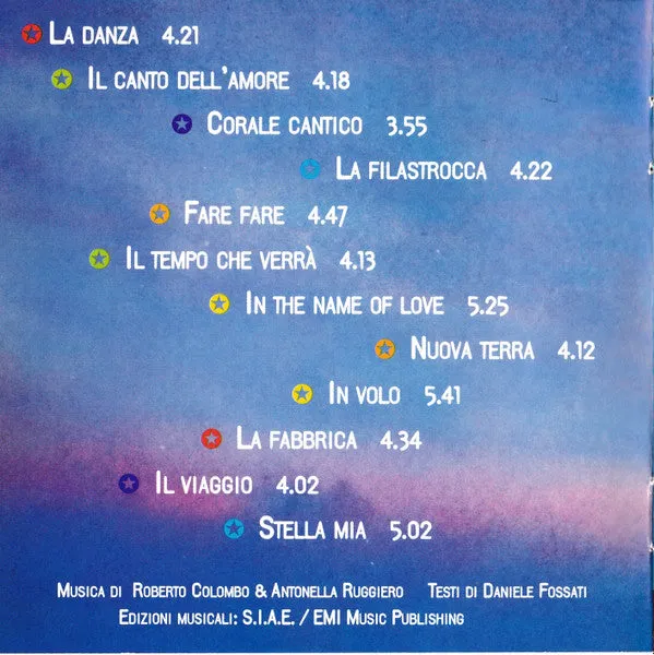 Antonella Ruggiero Libera CD album 1996 Mint