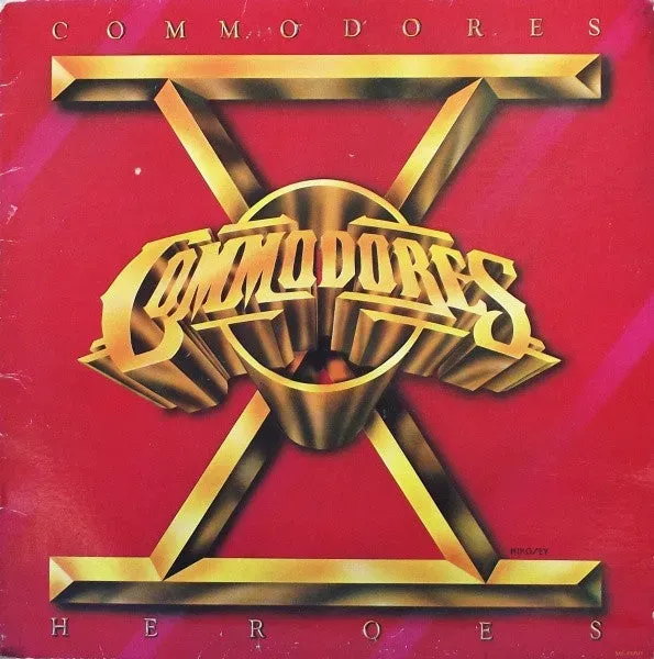 Commodores Heroes vinile usato VG+ gatefold soul