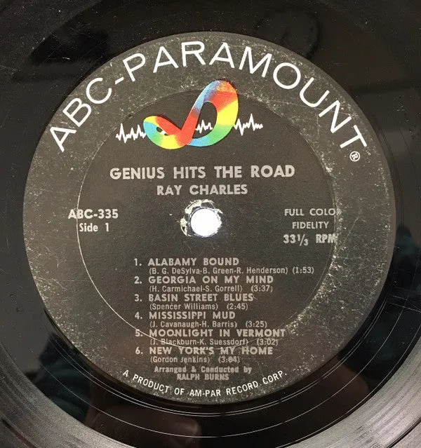 Ray Charles The Genius Hits The Road LP mono rhythm blues VG+