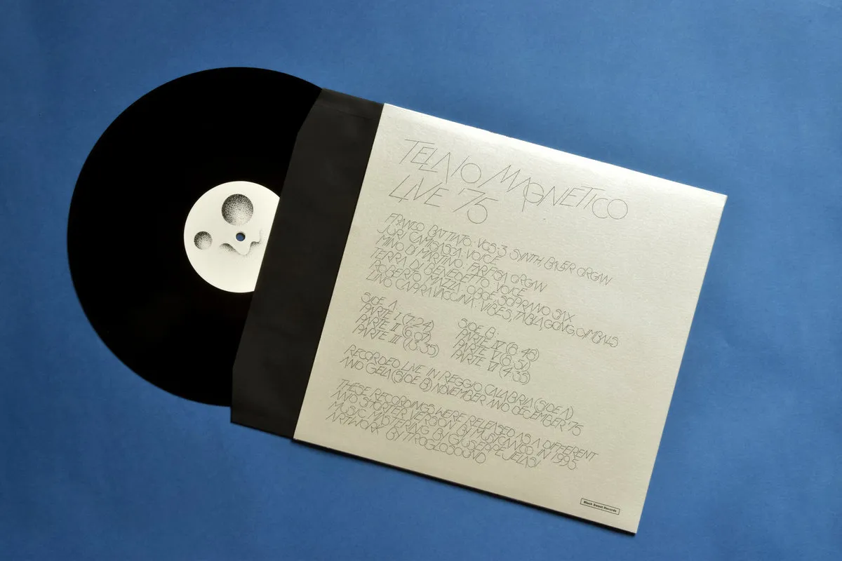 Black Sweat Records Telaio Magnetico Live 75 vinile LP expanded