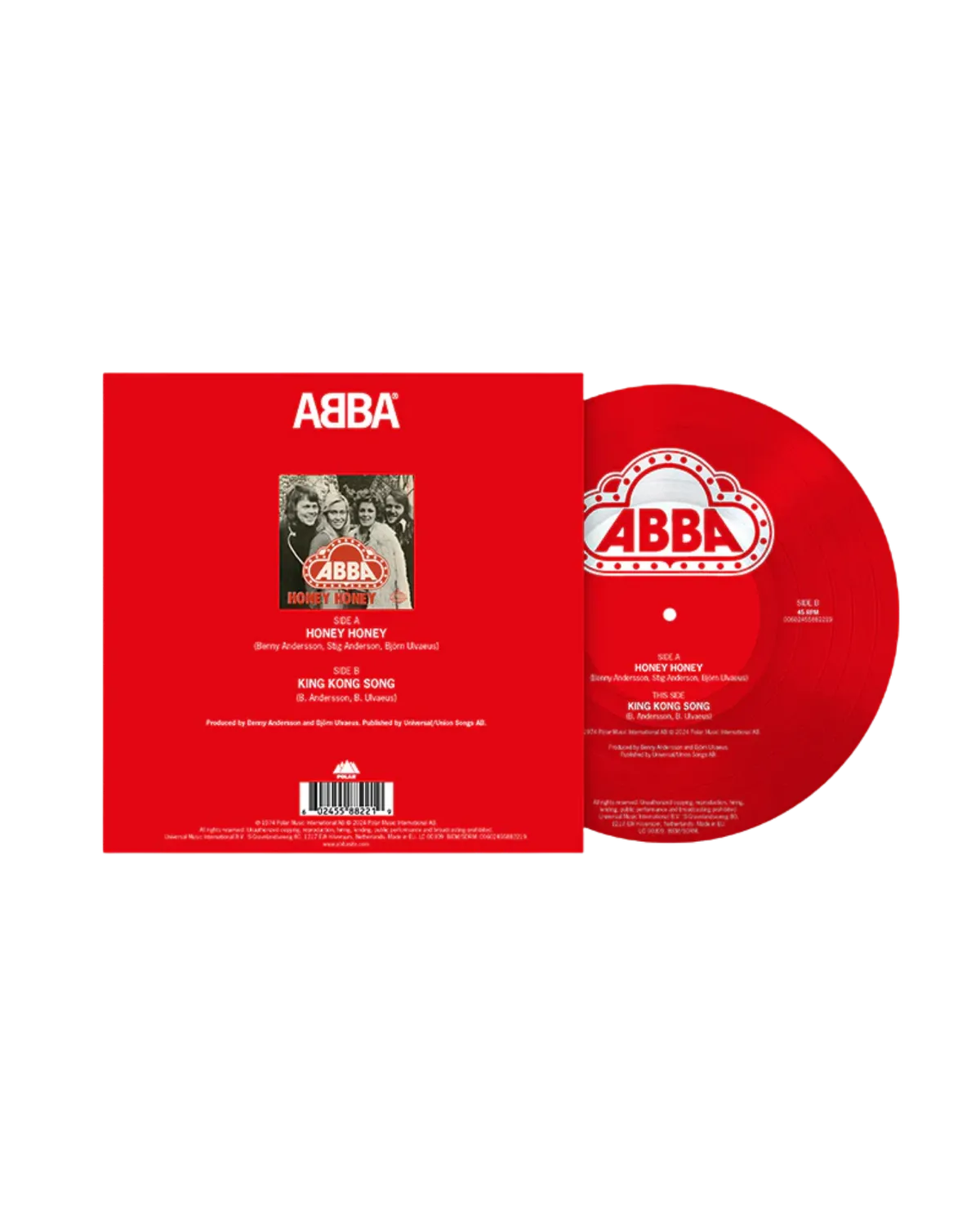 ABBA Honey Honey picture disc 7" singolo vinile