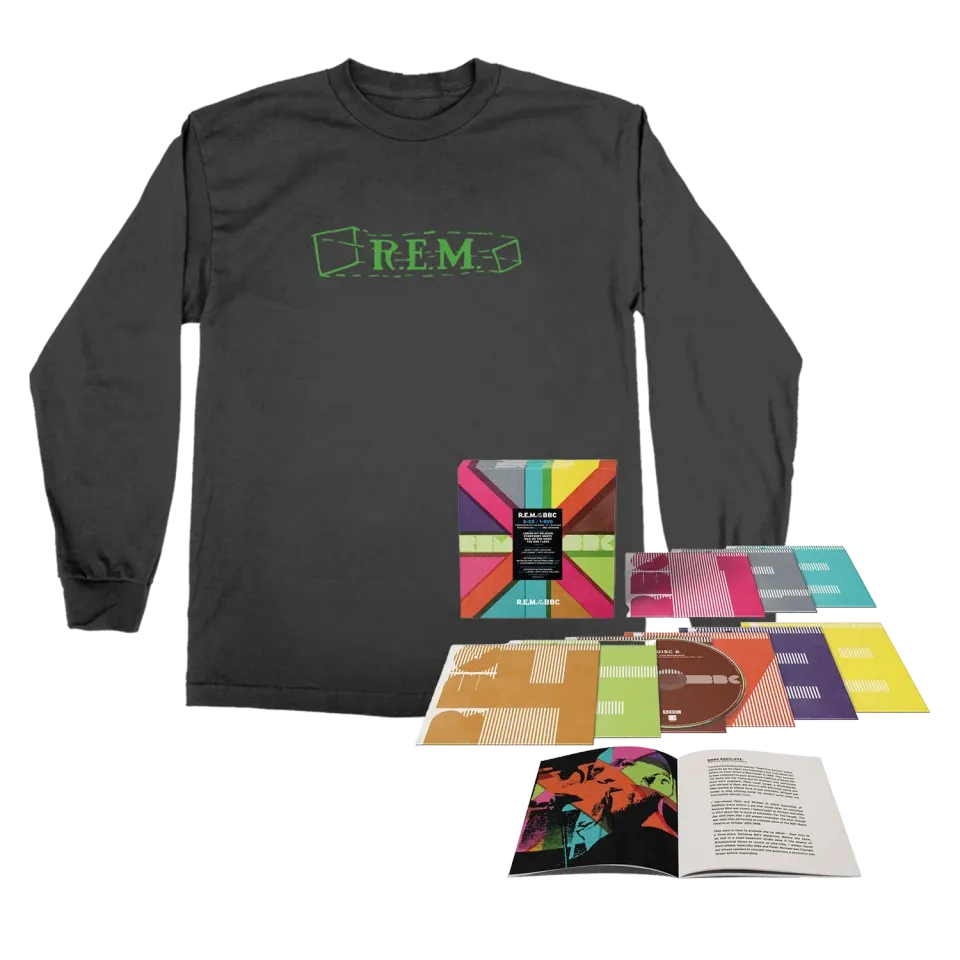 R.E.M. At The BBC cofanetto 8CD+DVD + t-shirt manica lunga