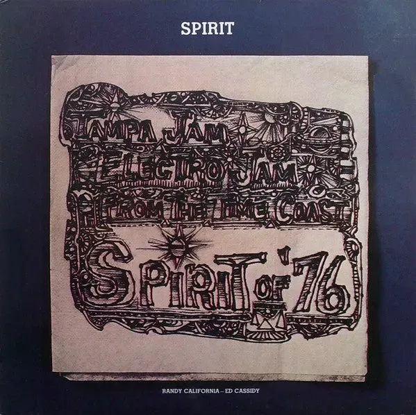 Spirit Spirit Of '76 doppio vinile 2LP ristampa psych-rock