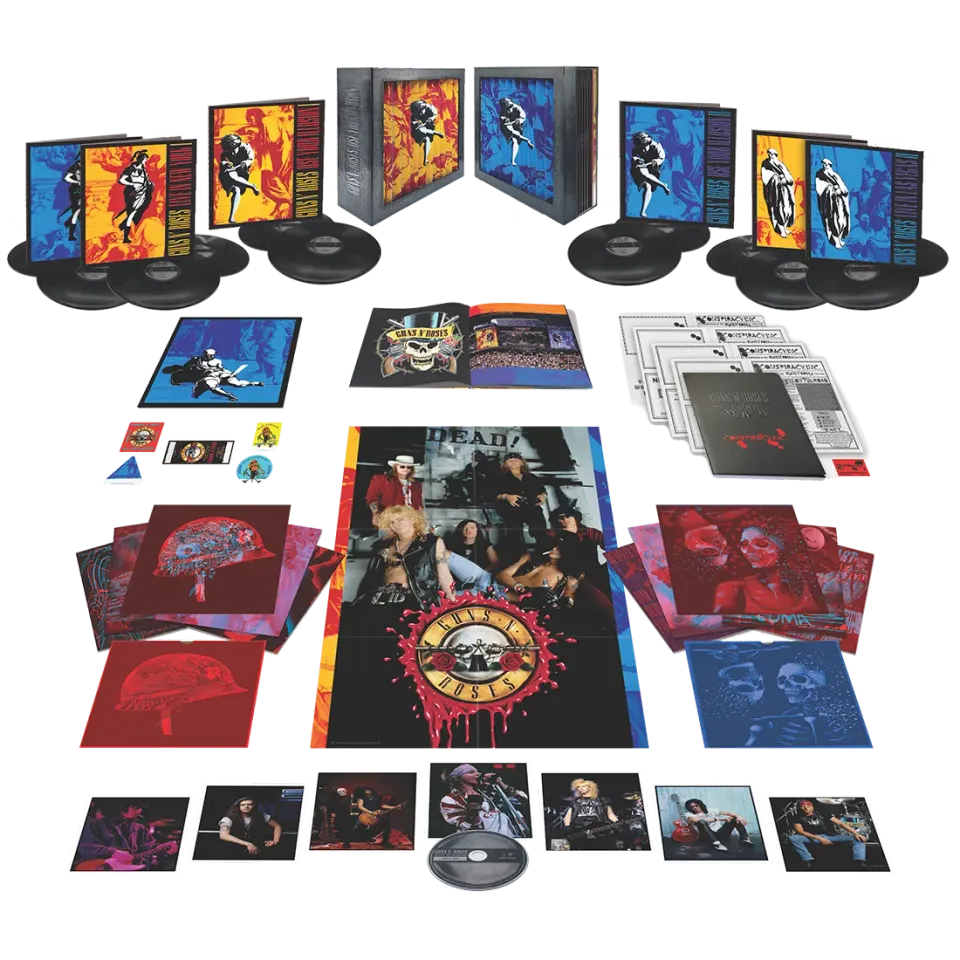 Guns N' Roses Use Your Illusion Super Deluxe cofanetto 12LP+Blu-ray