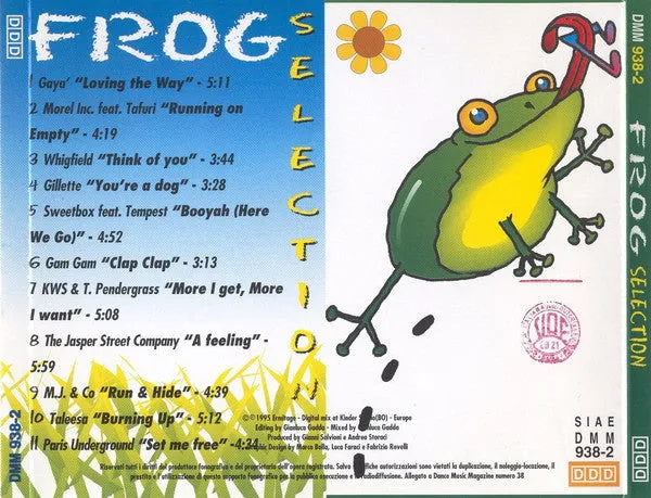 Various Frog Selection CD Compilation Usata Deep House