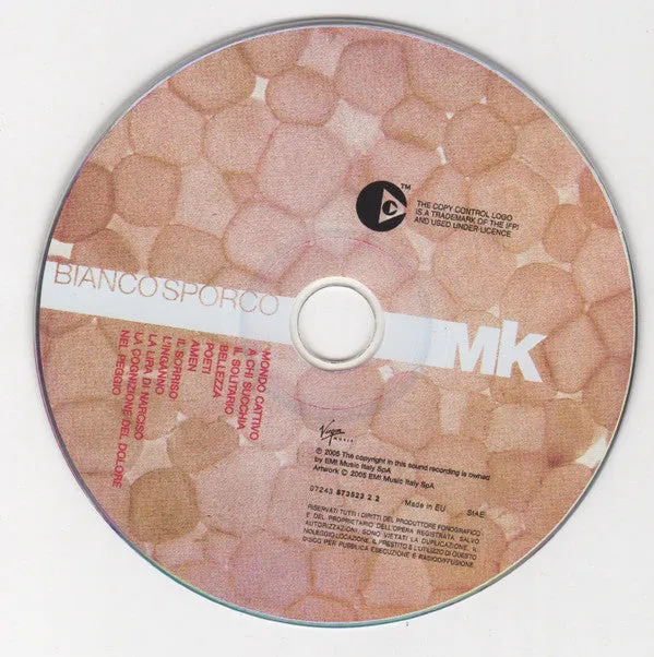 Marlene Kuntz Bianco Sporco CD album 2005 NM