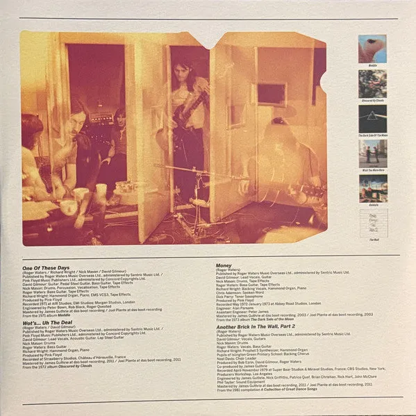 Pink Floyd 8-Tracks vinile LP compilation blu