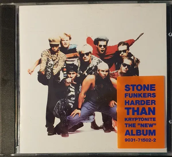 The Stonefunkers Harder Than Kryptonite CD album funk near mint