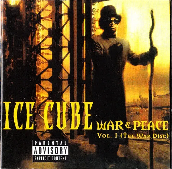 Ice Cube War & Peace Vol.1 The War Disc CD hip hop