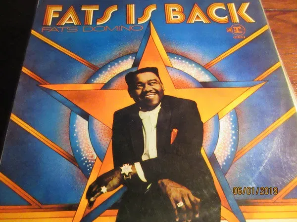 Fats Domino Fats Is Back LP vinile usato VG+