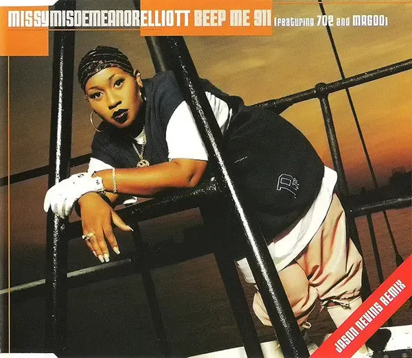Missy Elliott Beep Me 911 CD maxi usato VG+ house
