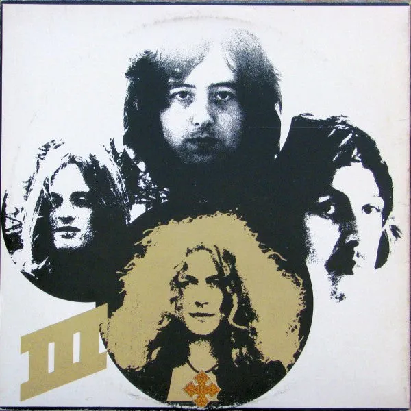 Led Zeppelin III LP vinile ristampa 1977 gatefold NM