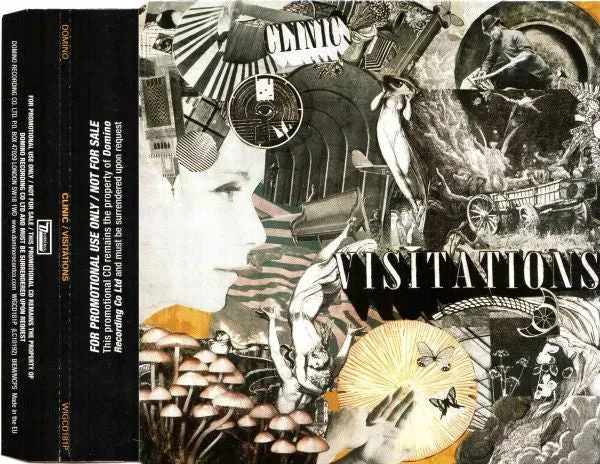 Clinic Visitations CD promo usato alternative rock