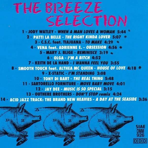 Various The Breeze Selection CD compilation usata