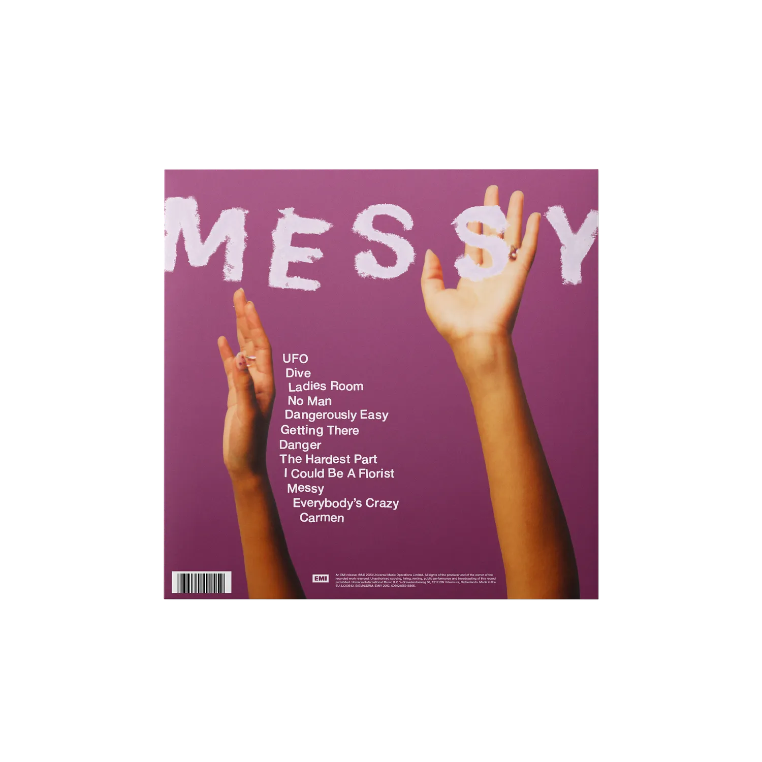 Lola Young Messy vinile LP nero con poster A2