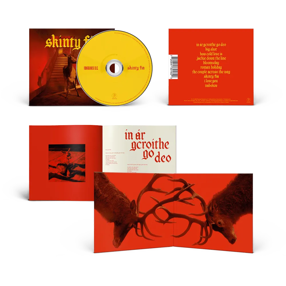 Fontaines D.C. Skinty Fia CD album completo