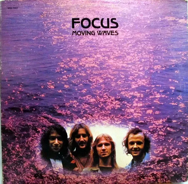 Focus Moving Waves LP album vinile americano VG+