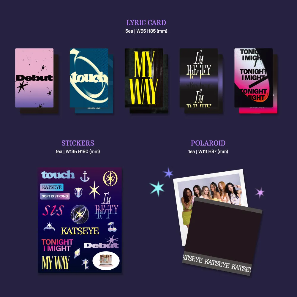 Katseye SIS Soft Is Strong CD Strong Ver. photocard