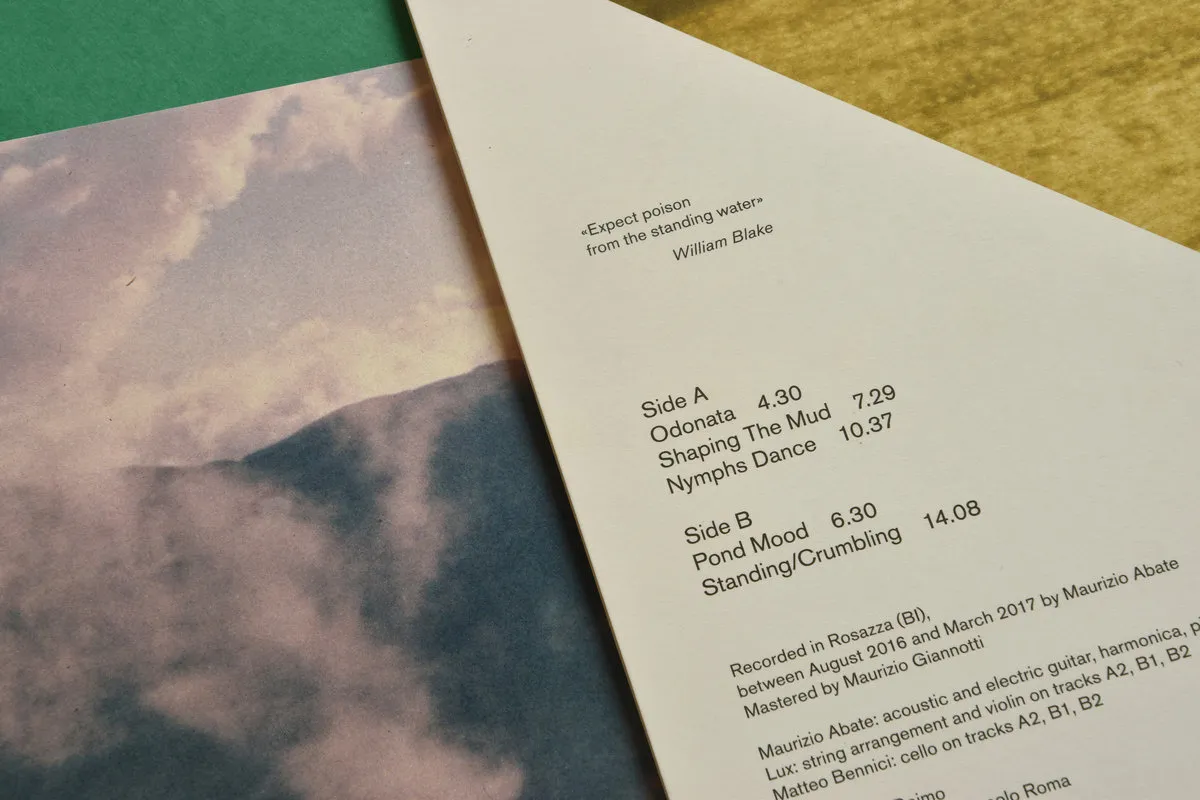 Black Sweat Records Maurizio Abate Standing Waters CD ambient