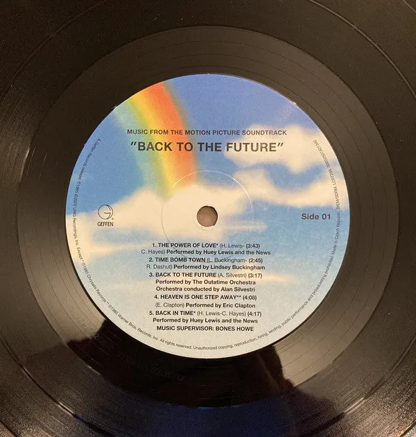 Back To The Future Soundtrack LP vinile ristampa mint