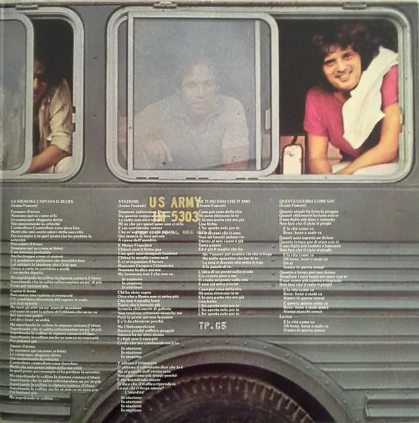 Ivano Fossati Panama E Dintorni vinile LP gatefold