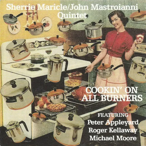 Sherrie Maricle Cookin On All Burners CD album bop swing 1989