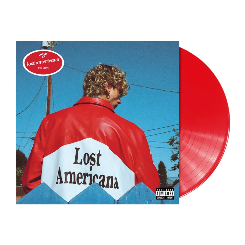 Polydor Lost Americana vinile rosso mattone opaco 12"