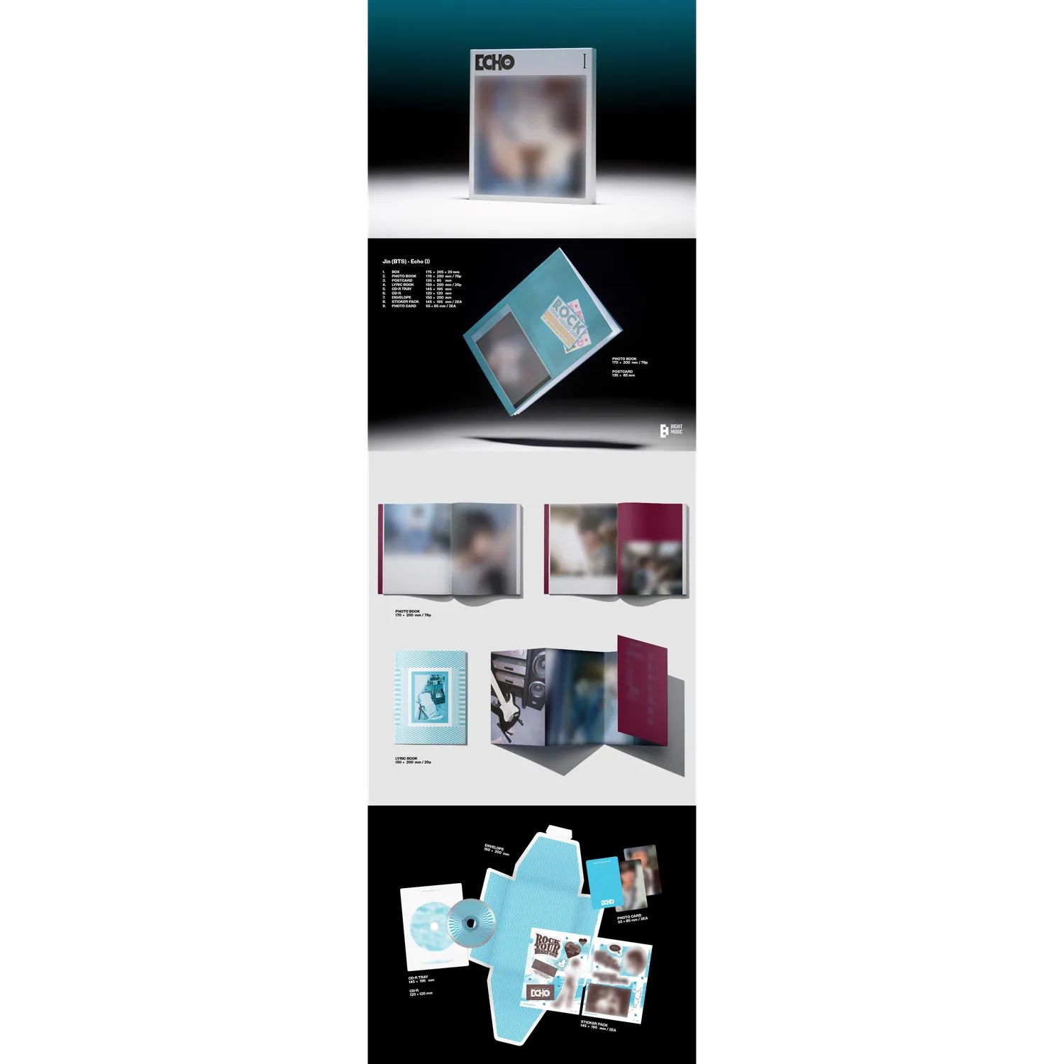 Jin Echo I CD versione I con photobook