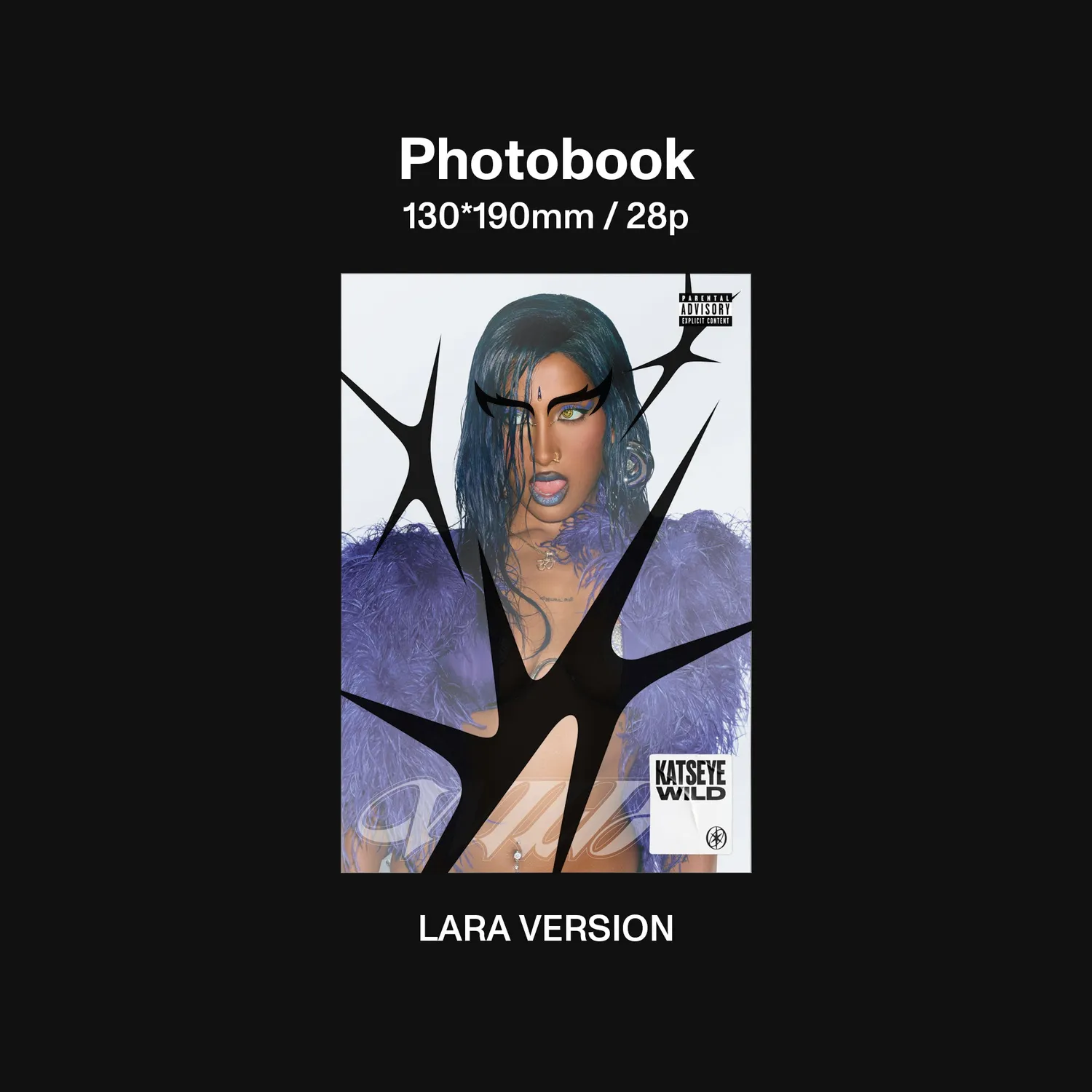 KATSEYE WILD Lara ver. CD con photocard