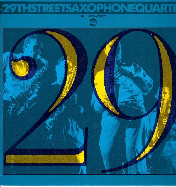 29th Street Saxophone Quartet Live vinile LP jazz 1989