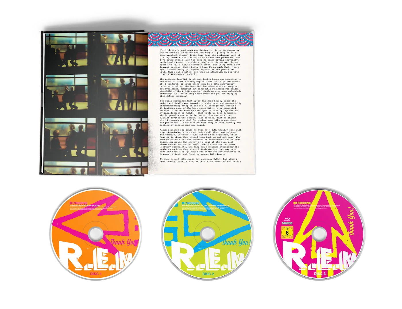R.E.M. Up 25th Anniversary CD + Blu-ray deluxe surround 5.1