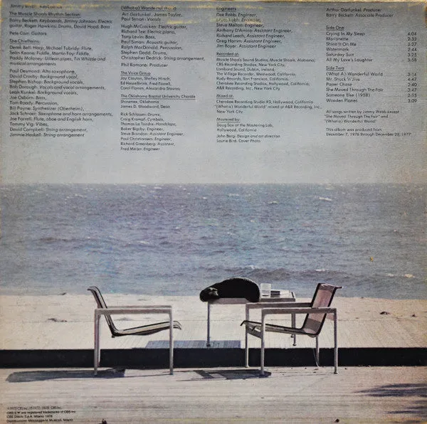 Art Garfunkel Watermark vinile LP CBS 1978 pop rock