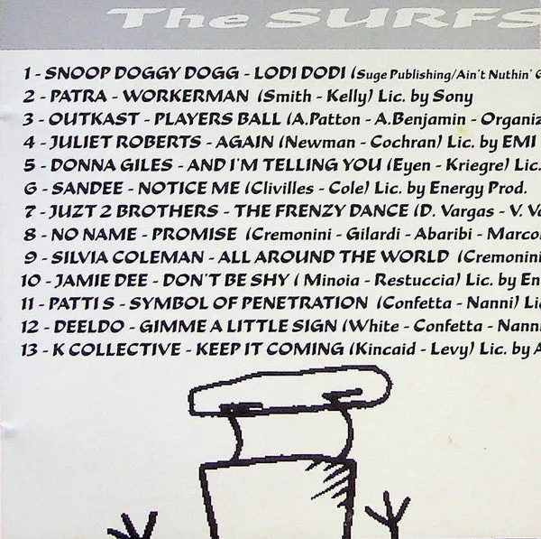 Various The Surf Selection CD compilation mixata 1994