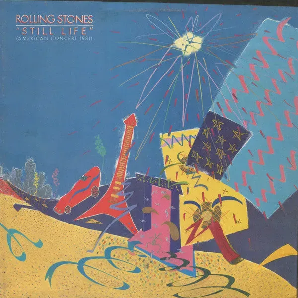 Rolling Stones Still Life LP vinile usato VG+ gatefold UK