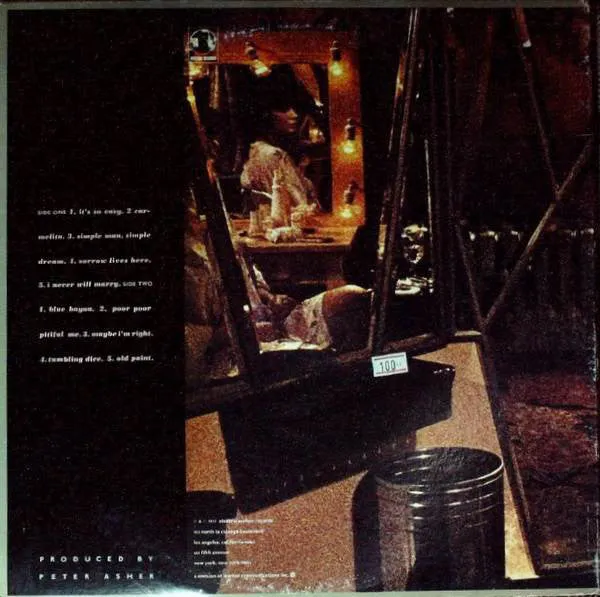 Linda Ronstadt Simple Dreams LP vinile gatefold