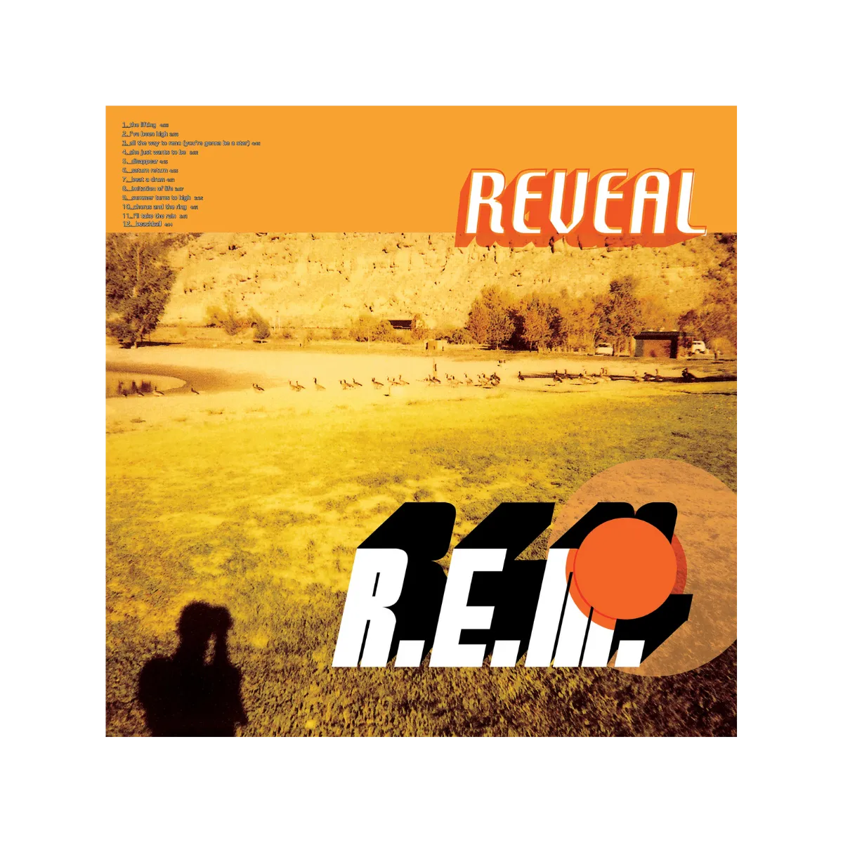 R.E.M. Reveal LP vinile arancione neon limitata