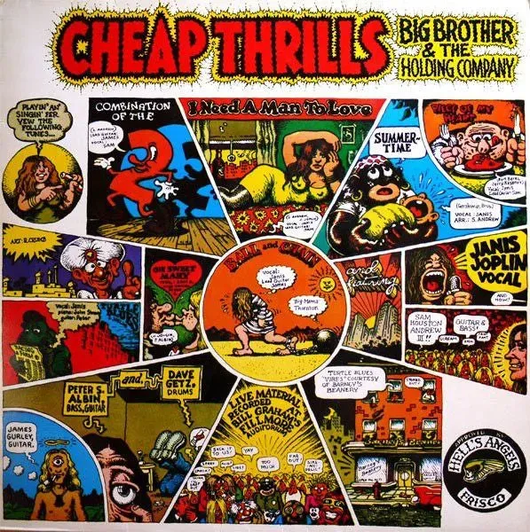 Big Brother Cheap Thrills LP vinile gatefold blues rock M