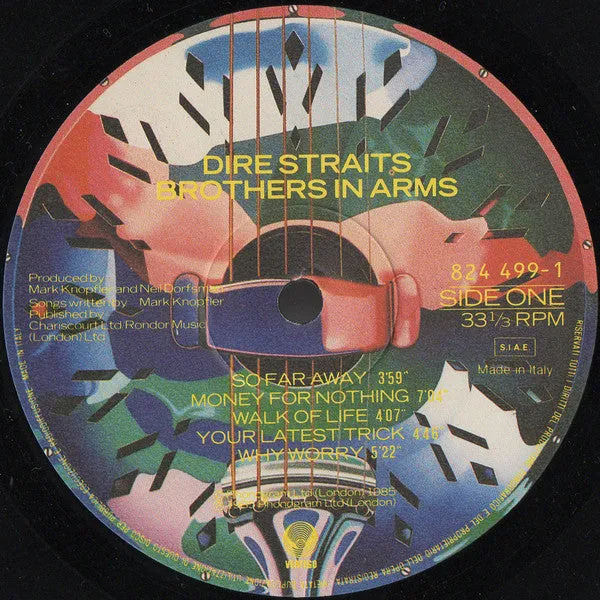 Dire Straits Brothers In Arms vinile LP classic rock